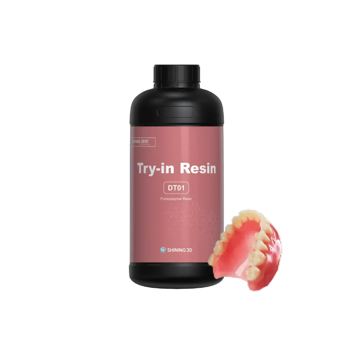 DT01 Try-in Photopolymer Resin Shining 3D Technology Inc.