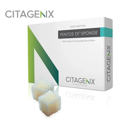 PentOs OI Sponge Demin Compressible Allograft Citagenix