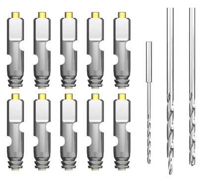10 Pack Separable Fasteners drill kit included SmartOnX