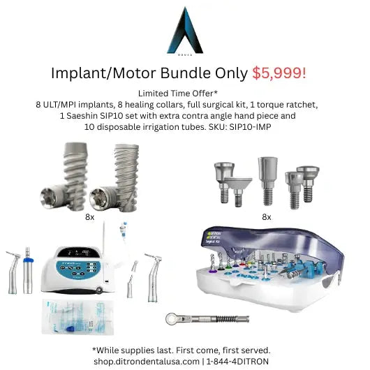 Implant/Motor Package Bundle (SIP10-IMP) Saeshin America