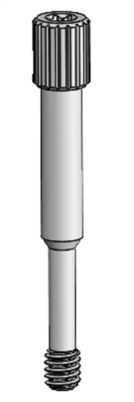 TLI Open Tray Impression Post Screw (TLI-TRS610) Ditron Dental Ltd.
